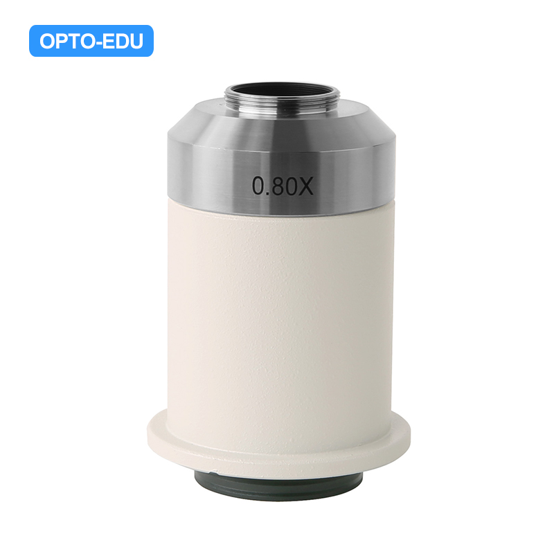 C-Mount Adapter For Nikon Microscope 0.8x